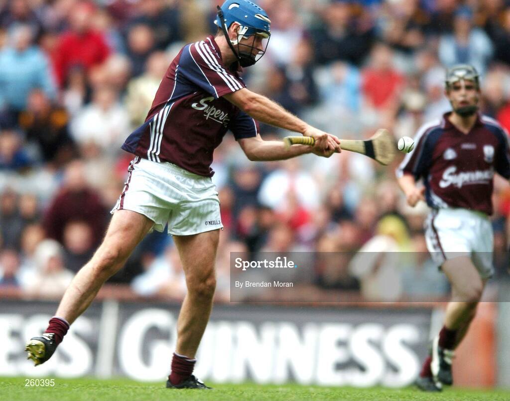 28 July 2007; Galway's Richie Murray scores his side's first goal. Guinness All-Ireland Senior Hurling Championship Quarter-Final, Kilkenny v Galway, Croke Park, Dublin. Picture credit; Brendan Moran / SPORTSFILE