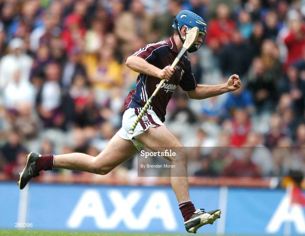 28 July 2007; Galway's Richie Murray celebrates after scoring his side's first goal. Guinness All-Ireland Senior Hurling Championship Quarter-Final, Kilkenny v Galway, Croke Park, Dublin. Picture credit; Brendan Moran / SPORTSFILE