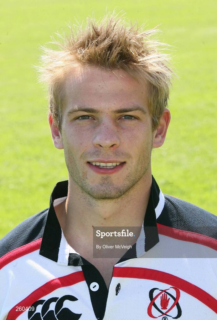 23 July 2007; Paul Marshall, Ulster. Ulster Rugby Team Portraits, Newforge Country Club, Belfast, Co. Antrim. Picture credit: Oliver McVeigh / SPORTSFILE