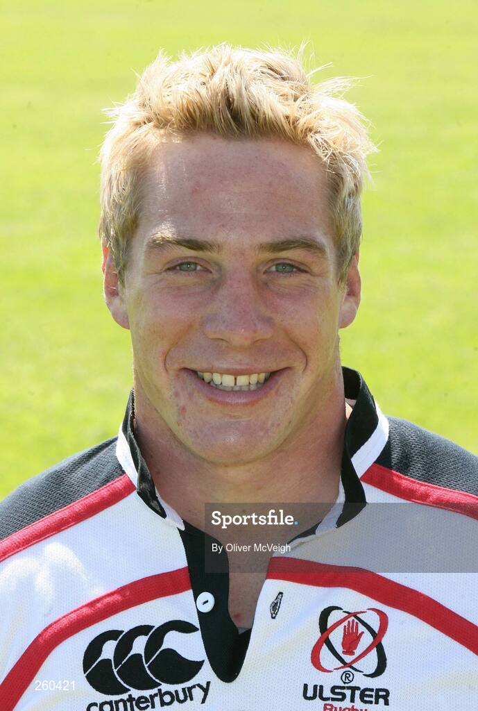 23 July 2007; Neil McMillan, Ulster. Ulster Rugby Team Portraits, Newforge Country Club, Belfast, Co. Antrim. Picture credit: Oliver McVeigh / SPORTSFILE