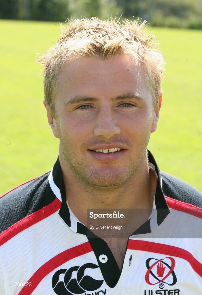 23 July 2007; Roger Wilson, Ulster. Ulster Rugby Team Portraits, Newforge Country Club, Belfast, Co. Antrim. Picture credit: Oliver McVeigh / SPORTSFILE