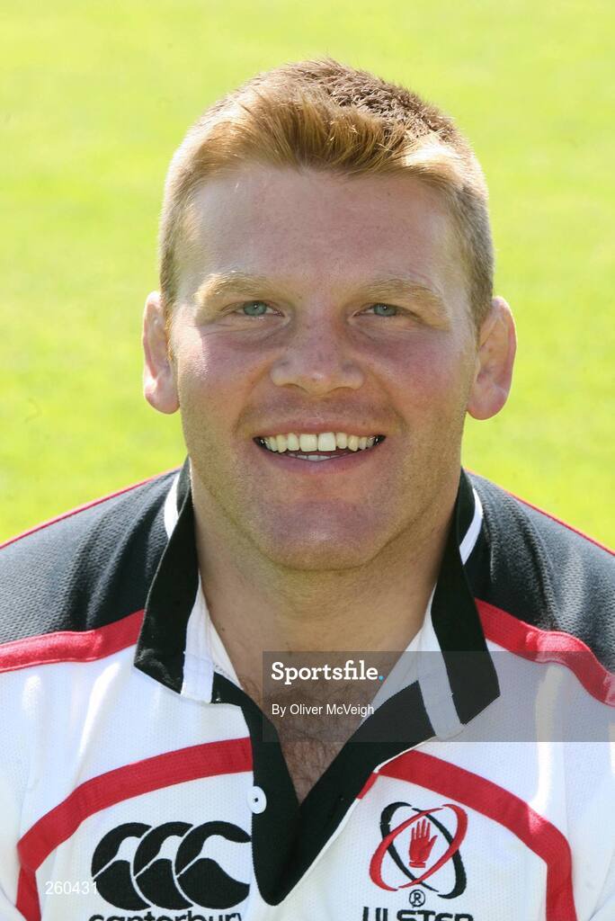 23 July 2007; Nigel Brady, Ulster. Ulster Rugby Team Portraits, Newforge Country Club, Belfast, Co. Antrim. Picture credit: Oliver McVeigh / SPORTSFILE