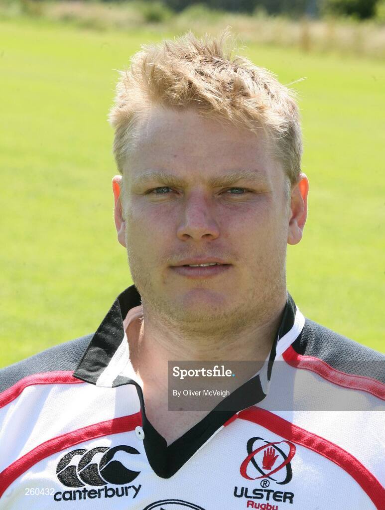 23 July 2007; Tom Court, Ulster. Ulster Rugby Team Portraits, Newforge Country Club, Belfast, Co. Antrim. Picture credit: Oliver McVeigh / SPORTSFILE