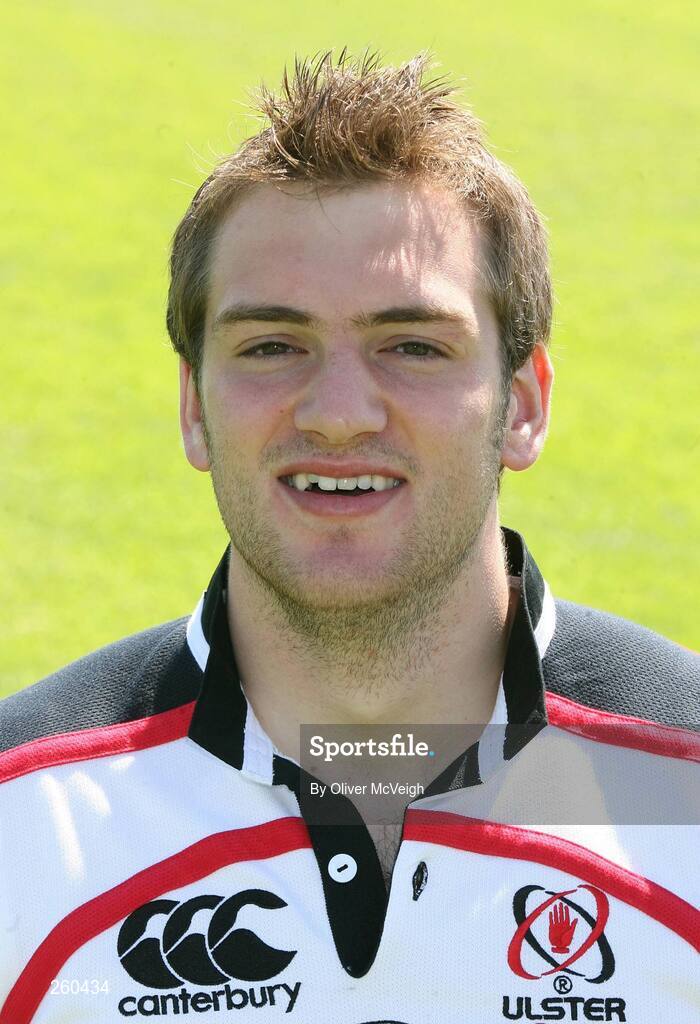 23 July 2007; David Pollock, Ulster. Ulster Rugby Team Portraits, Newforge Country Club, Belfast, Co. Antrim. Picture credit: Oliver McVeigh / SPORTSFILE