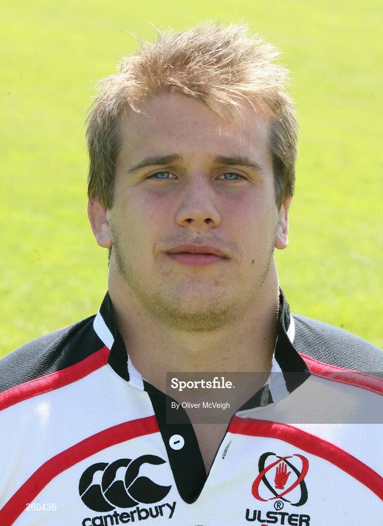 23 July 2007; Thomas Anderson, Ulster. Ulster Rugby Team Portraits, Newforge Country Club, Belfast, Co. Antrim. Picture credit: Oliver McVeigh / SPORTSFILE