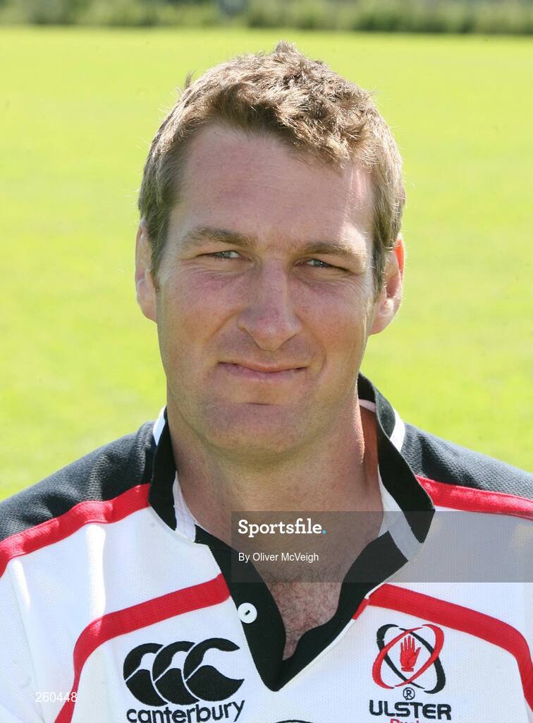 23 July 2007; Justin Harrison, Ulster. Ulster Rugby Team Portraits, Newforge Country Club, Belfast, Co. Antrim. Picture credit: Oliver McVeigh / SPORTSFILE