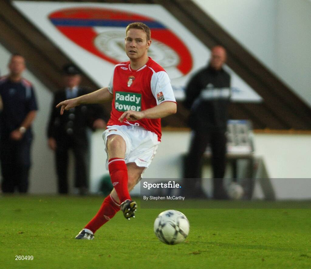 27 July 2007; Stephen Brennan, St. Patrick's Athletic. eircom League of Ireland Premier Division, St. Patrick's Athletic v Cork City, Richmond Park, Dublin. Picture credit; Stephen McCarthy / SPORTSFILE