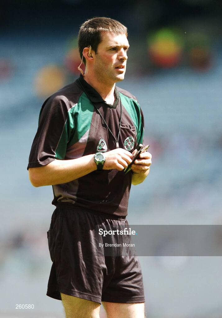 29 July 2007; Referee James Owens. ESB All-Ireland Minor Hurling Championship Quarter-Final, Cork v Galway, Croke Park, Dublin. Picture credit; Brendan Moran / SPORTSFILE