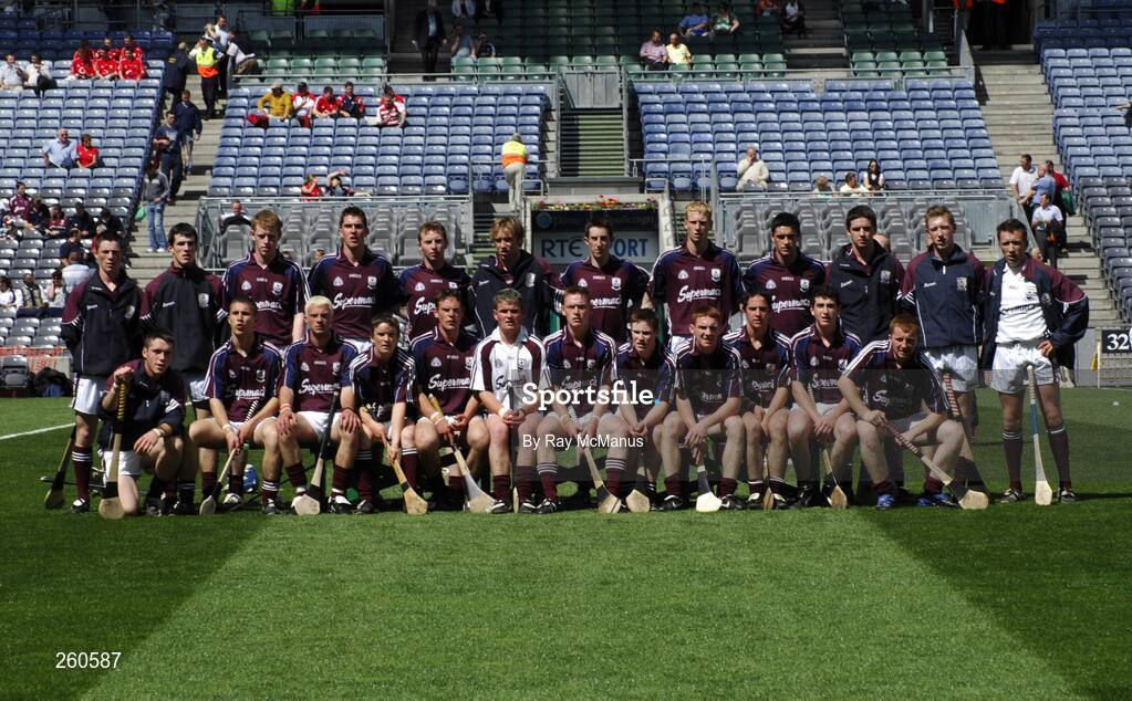 29 July 2007; The Galway panel. ESB All-Ireland Minor Hurling Championship Quarter-Final, Cork v Galway, Croke Park, Dublin. Picture credit; Ray McManus / SPORTSFILE