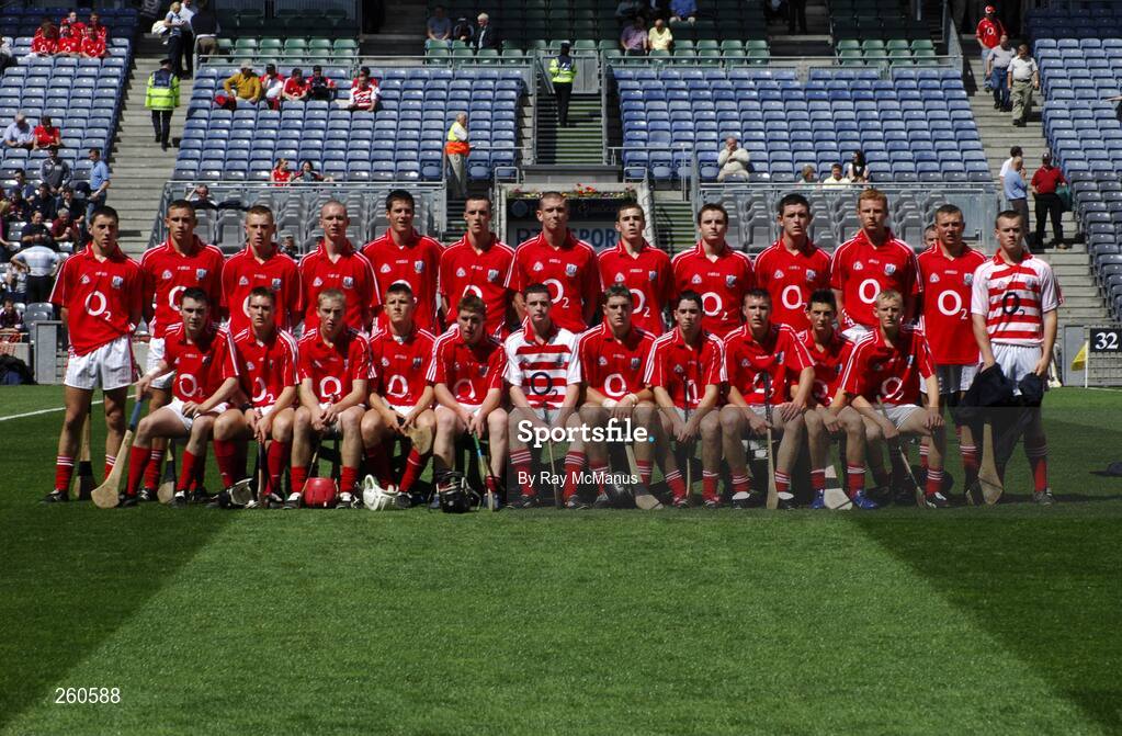 29 July 2007; The Cork panel. ESB All-Ireland Minor Hurling Championship Quarter-Final, Cork v Galway, Croke Park, Dublin. Picture credit; Ray McManus / SPORTSFILE