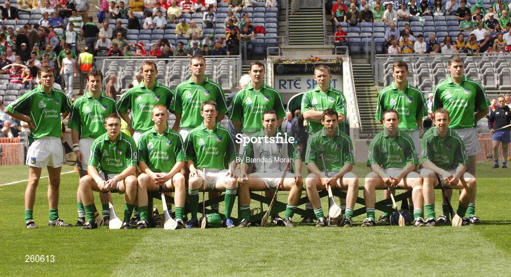 29 July 2007; The Limerick team. Guinness All-Ireland Senior Hurling Championship Quarter-Final, Clare v Limerick, Croke Park, Dublin. Picture credit; Brendan Moran / SPORTSFILE