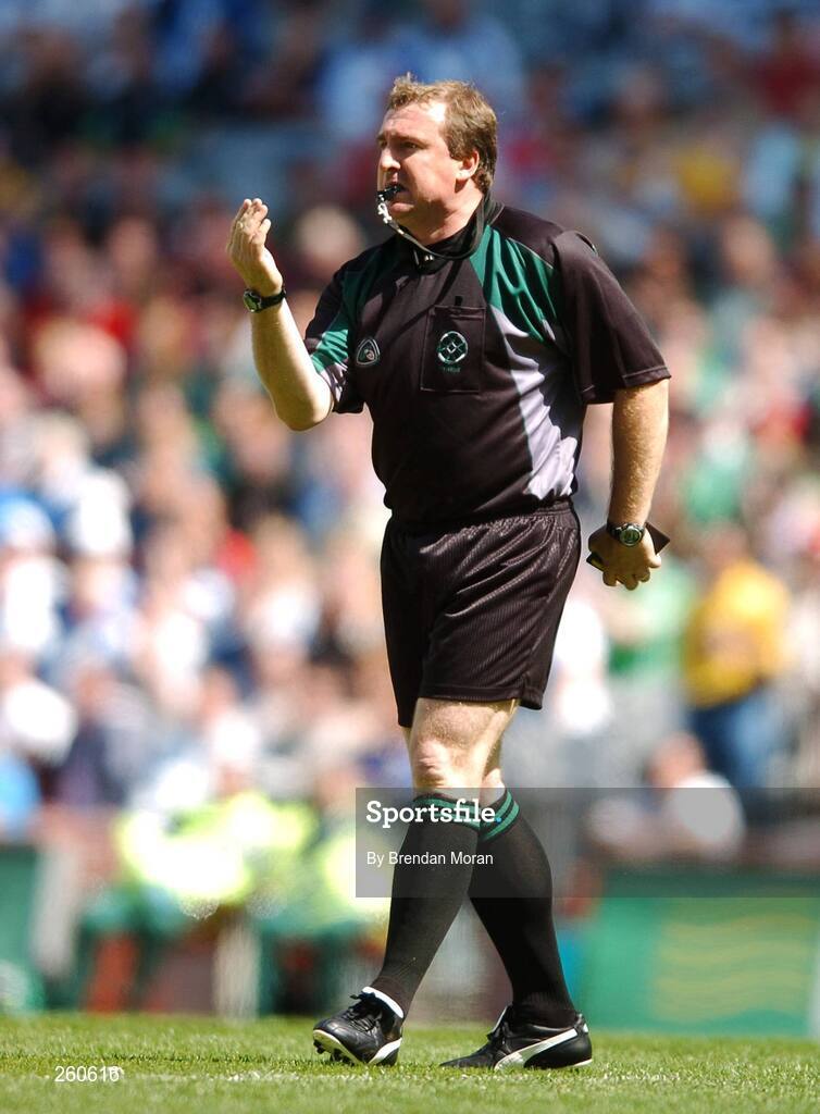 29 July 2007; Michael Wadding, Referee. Guinness All-Ireland Senior Hurling Championship Quarter-Final, Clare v Limerick, Croke Park, Dublin. Picture credit; Brendan Moran / SPORTSFILE
