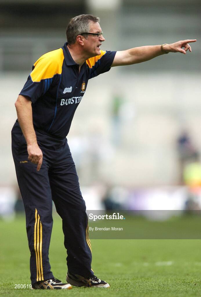 29 July 2007; Tony Considine, Clare manager. Guinness All-Ireland Senior Hurling Championship Quarter-Final, Clare v Limerick, Croke Park, Dublin. Picture credit; Brendan Moran / SPORTSFILE