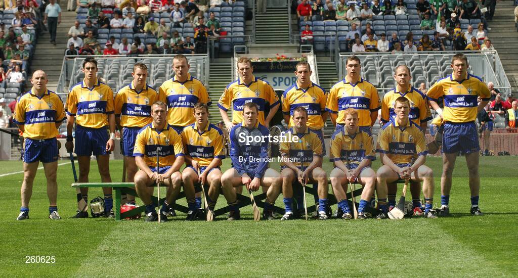 29 July 2007; The Clare team. Guinness All-Ireland Senior Hurling Championship Quarter-Final, Clare v Limerick, Croke Park, Dublin. Picture credit; Brendan Moran / SPORTSFILE