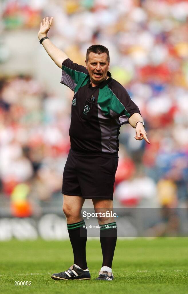 29 July 2007; Referee Brian Gavin. Guinness All-Ireland Senior Hurling Championship Quarter-Final, Cork v Waterford, Croke Park, Dublin. Picture credit; Brendan Moran / SPORTSFILE
