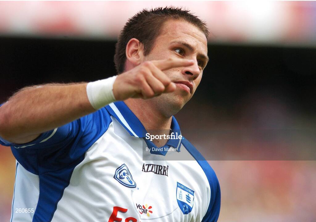 29 July 2007; Dan Shanahan, Waterford, celebrates after scoring his first goal. Guinness All-Ireland Senior Hurling Championship Quarter-Final, Cork v Waterford, Croke Park, Dublin. Picture credit; David Maher / SPORTSFILE