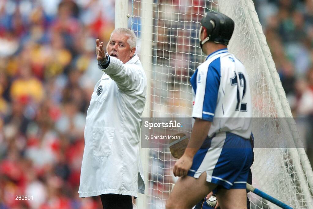 29 July 2007; An umpire waves another wide for Waterford as Paul Flynn, 12, looks on. Guinness All-Ireland Senior Hurling Championship Quarter-Final, Cork v Waterford, Croke Park, Dublin. Picture credit; Brendan Moran / SPORTSFILE