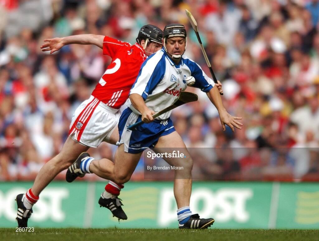 29 July 2007; Paul Flynn, Waterford, in action against Shane O'Neill, Cork. Guinness All-Ireland Senior Hurling Championship Quarter-Final, Cork v Waterford, Croke Park, Dublin. Picture credit; Brendan Moran / SPORTSFILE