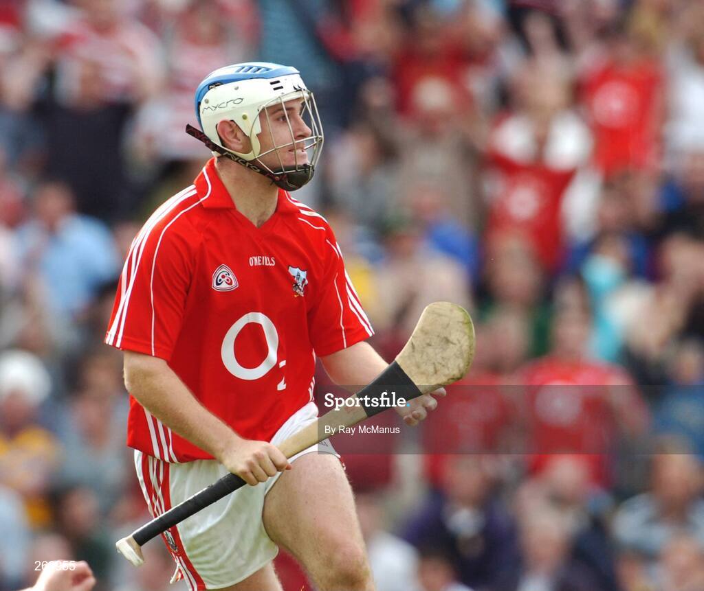 29 July 2007; Kieran Murphy celebrates scoring Cork's second goal. Guinness All-Ireland Senior Hurling Championship Quarter-Final, Cork v Waterford, Croke Park, Dublin. Picture credit; Ray McManus / SPORTSFILE
