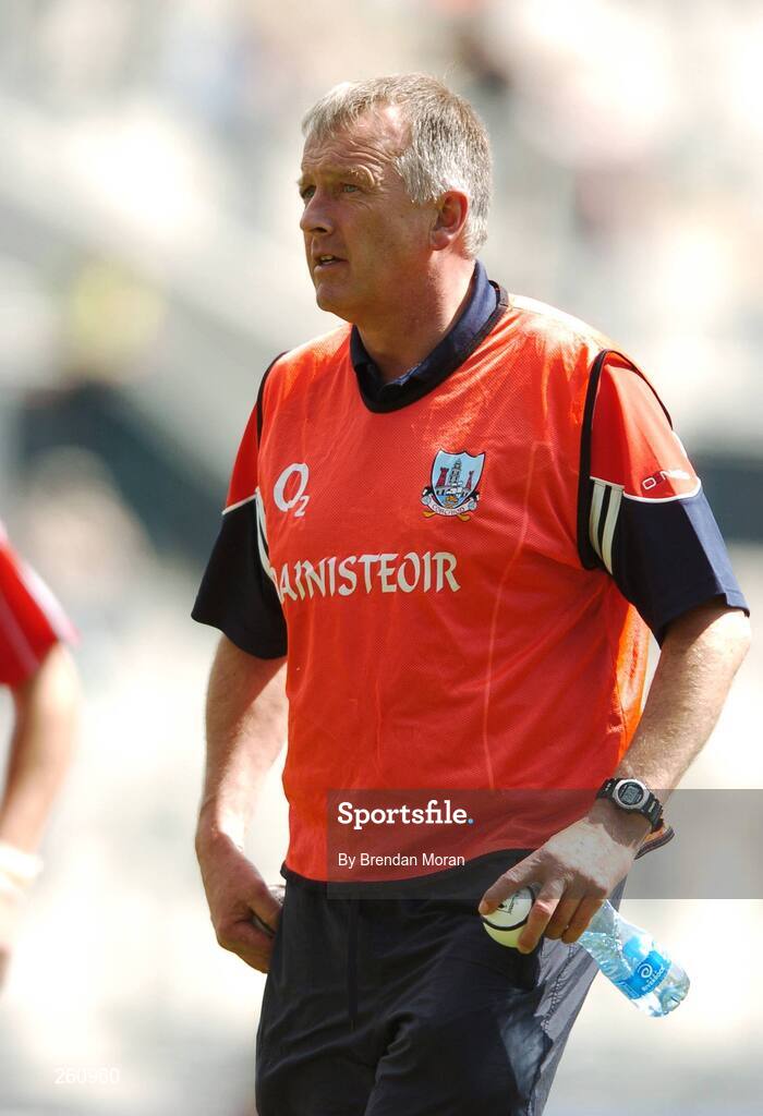 29 July 2007; Cork manager Donal Cronin. ESB All-Ireland Minor Hurling Championship Quarter-Final, Cork v Galway, Croke Park, Dublin. Picture credit; Brendan Moran / SPORTSFILE