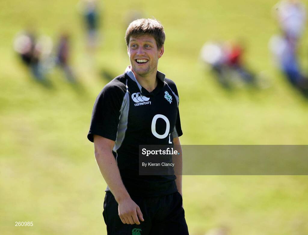 31 July 2007; Ireland's Ronan O'Gara in action during squad training. Ireland Rugby Squad Training, University of Limerick, Limerick. Picture credit: Kieran Clancy / SPORTSFILE
