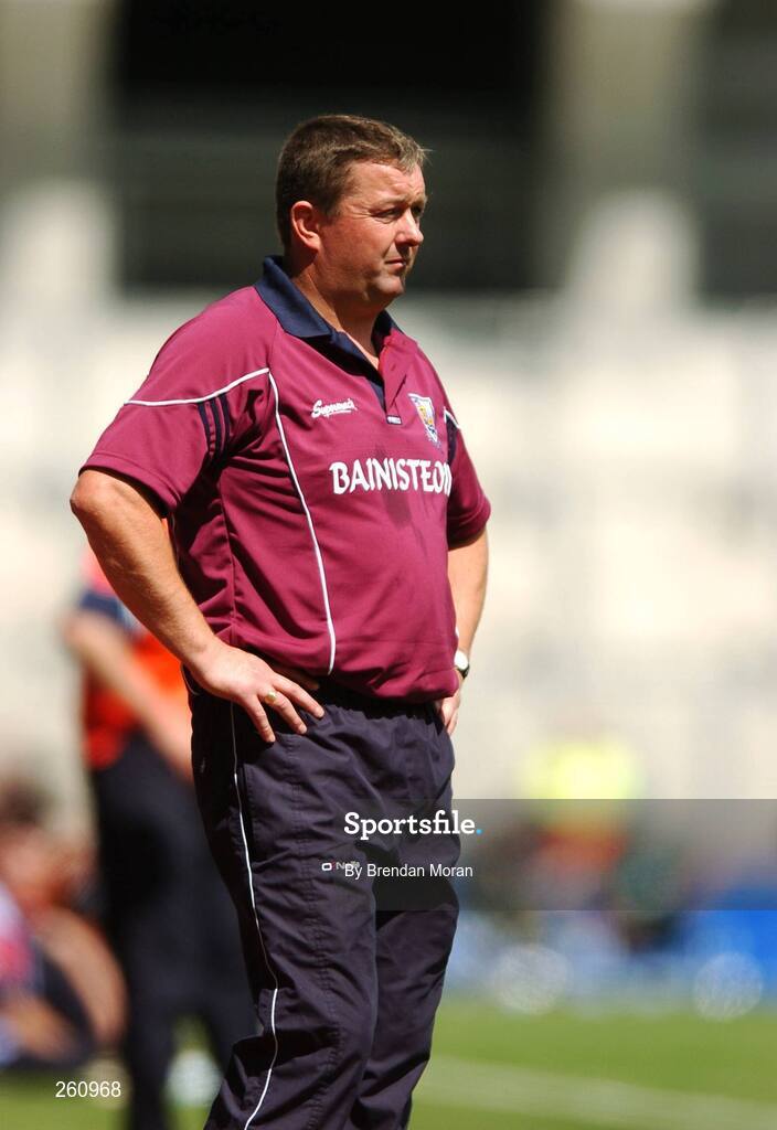 29 July 2007; Sean Connolly, Galway manager. ESB All-Ireland Minor Hurling Championship Quarter-Final, Cork v Galway, Croke Park, Dublin. Picture credit; Brendan Moran / SPORTSFILE