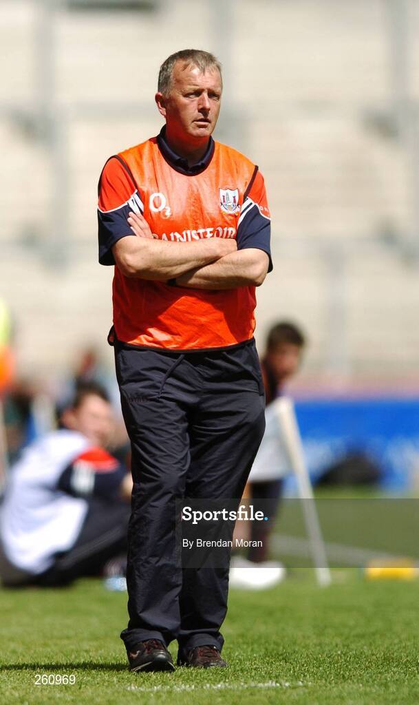 29 July 2007; Donal Cronin, Cork manager. ESB All-Ireland Minor Hurling Championship Quarter-Final, Cork v Galway, Croke Park, Dublin. Picture credit; Brendan Moran / SPORTSFILE