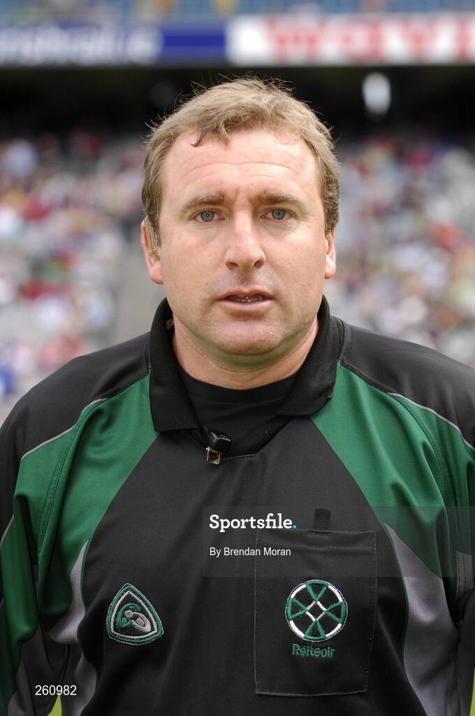 29 July 2007; Michael Wadding, Referee. Guinness All-Ireland Senior Hurling Championship Quarter-Final, Clare v Limerick, Croke Park, Dublin. Picture credit; Brendan Moran / SPORTSFILE