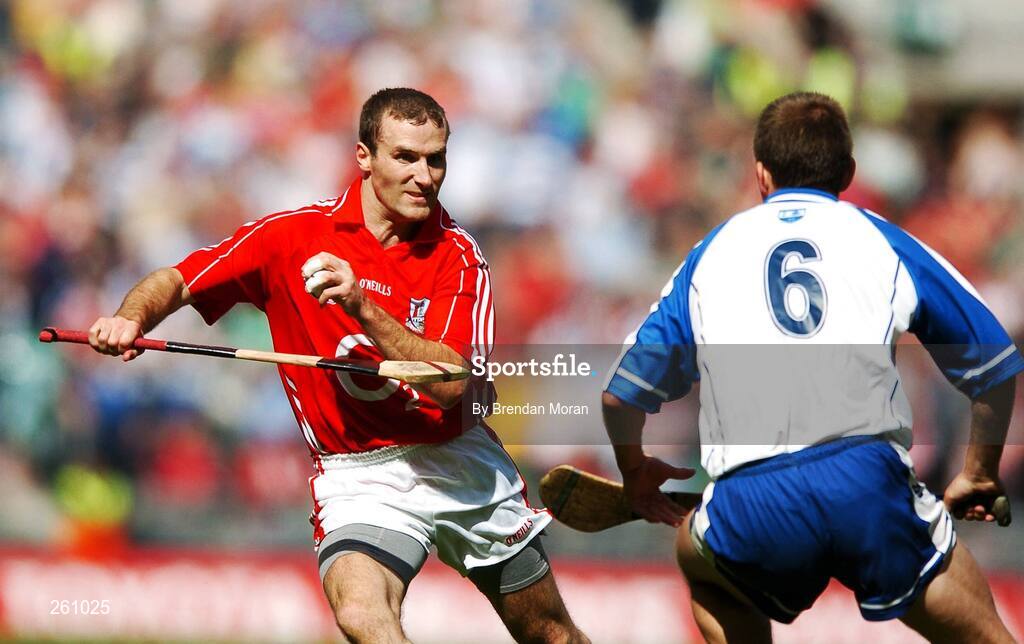 29 July 2007; Jerry O'Connor, Cork, in action against Ken McGrath, Waterford. Guinness All-Ireland Senior Hurling Championship Quarter-Final, Cork v Waterford, Croke Park, Dublin. Picture credit; Brendan Moran / SPORTSFILE