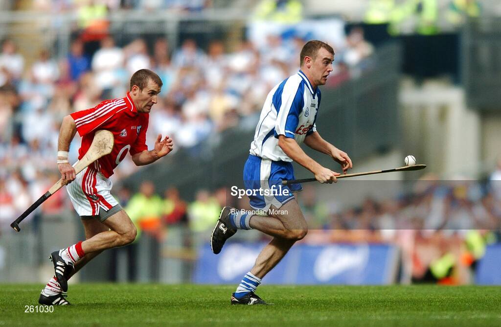 29 July 2007; Eoin Kelly, Waterford, in action against Ben O'Connor, Cork. Guinness All-Ireland Senior Hurling Championship Quarter-Final, Cork v Waterford, Croke Park, Dublin. Picture credit; Brendan Moran / SPORTSFILE