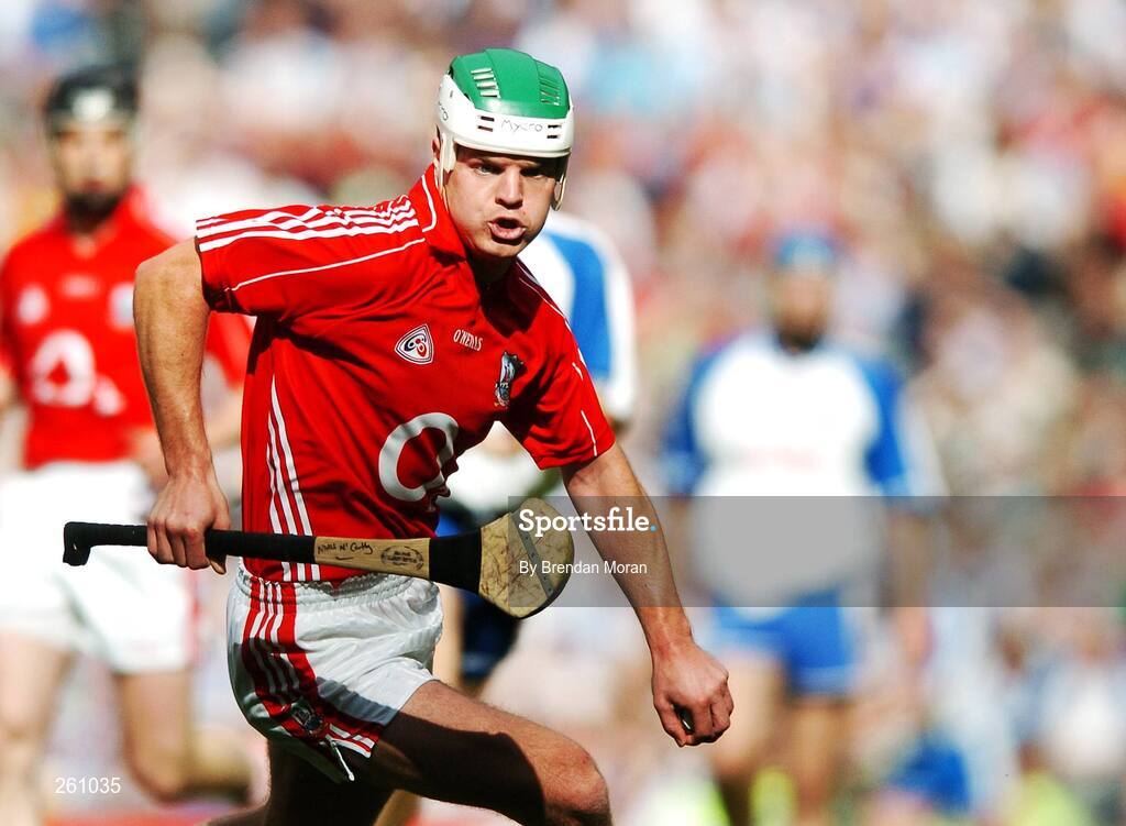 29 July 2007; Niall McCarthy, Cork. Guinness All-Ireland Senior Hurling Championship Quarter-Final, Cork v Waterford, Croke Park, Dublin. Picture credit; Brendan Moran / SPORTSFILE