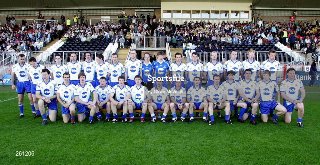 28 July 2007; The Monaghan squad. Bank of Ireland All-Ireland Senior Football Championship Qualifier, Round 3, Donegal v Monaghan, Healy Park, Omagh, Co. Tyrone. Picture credit; Oliver McVeigh / SPORTSFILE
