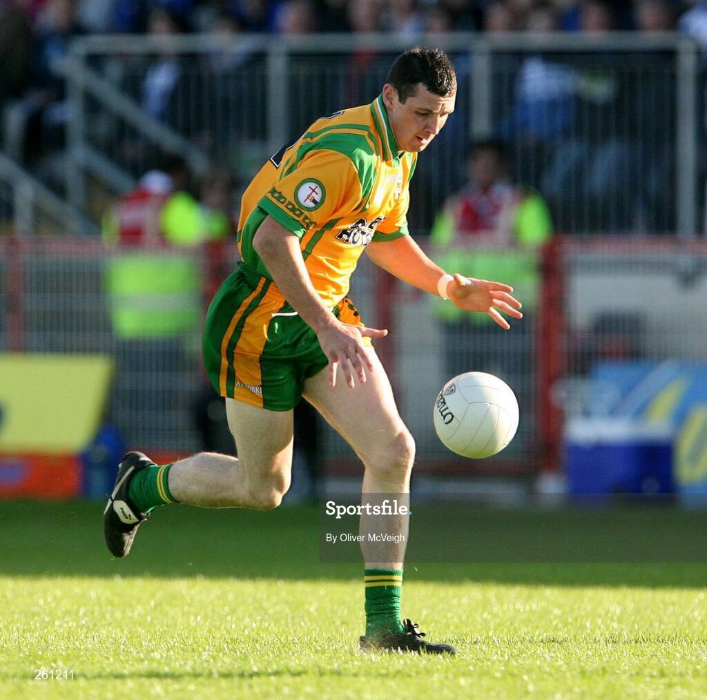 28 July 2007; Ciaran Bonner, Donegal. Bank of Ireland All-Ireland Senior Football Championship Qualifier, Round 3, Donegal v Monaghan, Healy Park, Omagh, Co. Tyrone. Picture credit; Oliver McVeigh / SPORTSFILE