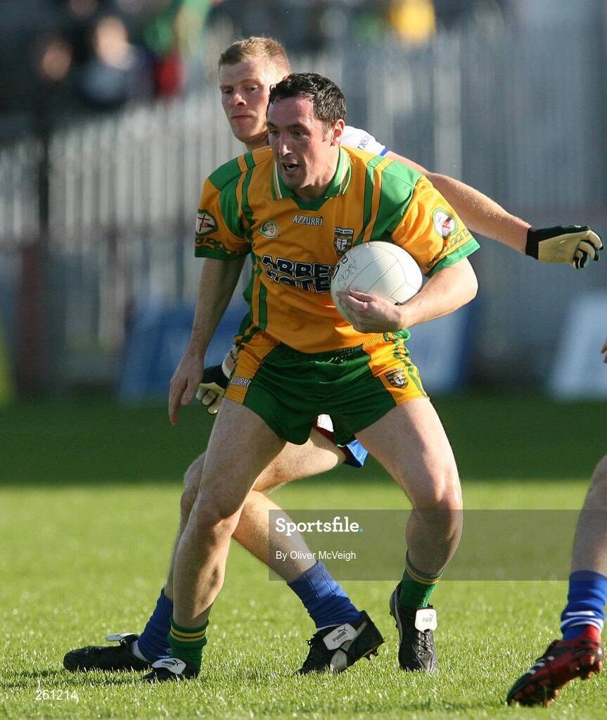 28 July 2007; Brendan Devenney, Donegal. Bank of Ireland All-Ireland Senior Football Championship Qualifier, Round 3, Donegal v Monaghan, Healy Park, Omagh, Co. Tyrone. Picture credit; Oliver McVeigh / SPORTSFILE