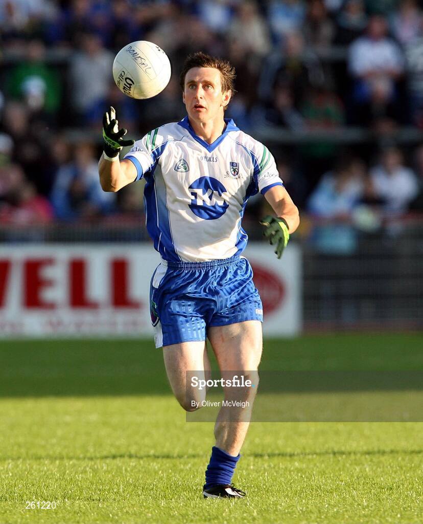 28 July 2007; Gary McQuaid, Monaghan. Bank of Ireland All-Ireland Senior Football Championship Qualifier, Round 3, Donegal v Monaghan, Healy Park, Omagh, Co. Tyrone. Picture credit; Oliver McVeigh / SPORTSFILE