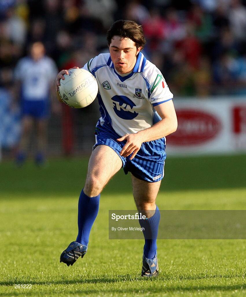 28 July 2007; Ciaran Hanratty, Monaghan. Bank of Ireland All-Ireland Senior Football Championship Qualifier, Round 3, Donegal v Monaghan, Healy Park, Omagh, Co. Tyrone. Picture credit; Oliver McVeigh / SPORTSFILE