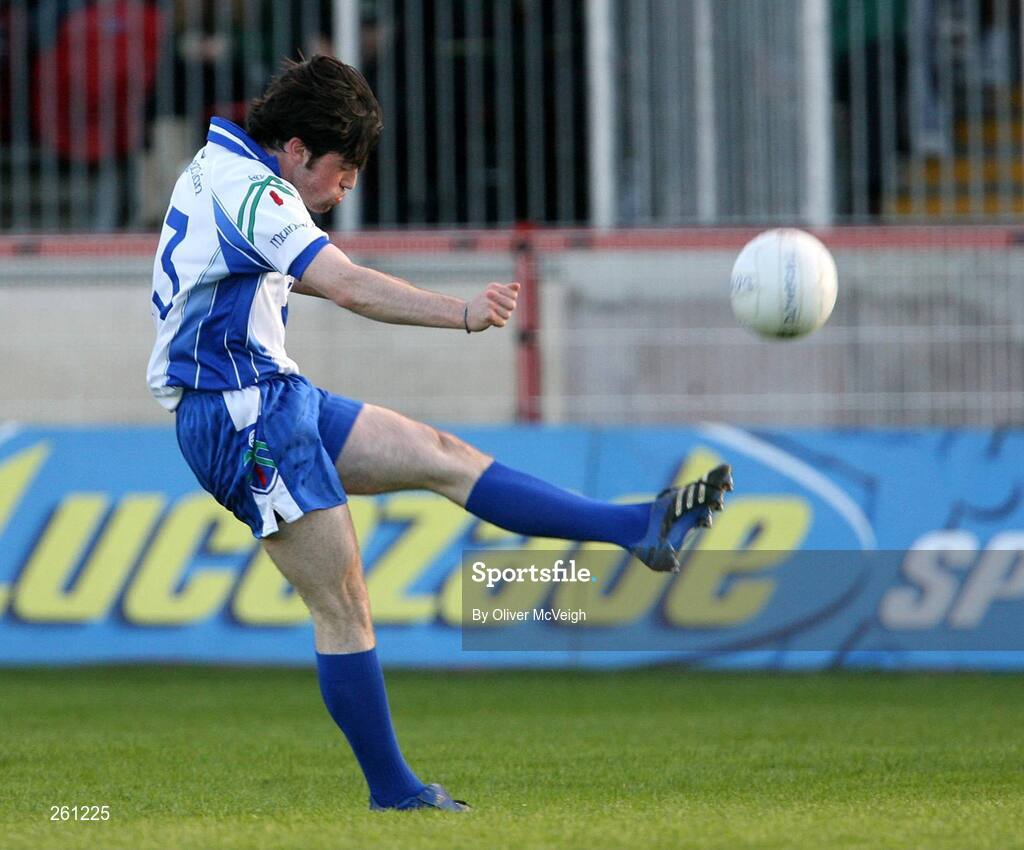 28 July 2007; Ciaran Hanratty, Monaghan. Bank of Ireland All-Ireland Senior Football Championship Qualifier, Round 3, Donegal v Monaghan, Healy Park, Omagh, Co. Tyrone. Picture credit; Oliver McVeigh / SPORTSFILE