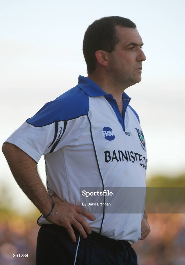 28 July 2007; Monaghan manager Seamus McEnaney. Bank of Ireland All-Ireland Senior Football Championship Qualifier, Round 3, Donegal v Monaghan, Healy Park, Omagh, Co. Tyrone. Picture credit; Daire Brennan / SPORTSFILE