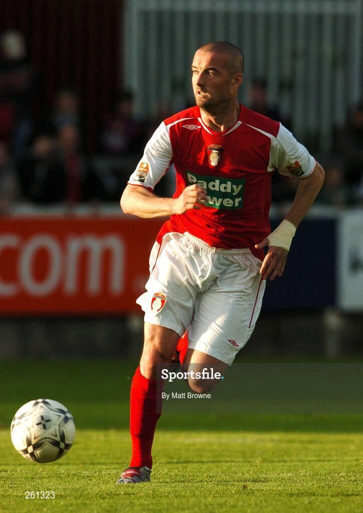 27 July 2007; Dave Rogers, St. Patrick's Athletic. eircom League of Ireland Premier Division, St. Patrick's Athletic v Cork City, Richmond Park, Dublin. Picture credit; Matt Browne / SPORTSFILE