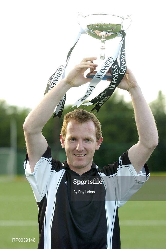 2 August 2007; Kerry football All Star, Liam Hassett, was announced as the winner of the Guinness Hurling Bootcamp, today, Thursday 2nd August. Liam was voted as the public's number one choice. Liam walked away with 25,000 euro for his  charity, Mental Health Ireland. Naomh Mearnog, Portmarnock, Dublin. Picture credit: Ray Lohan / SPORTSFILE
