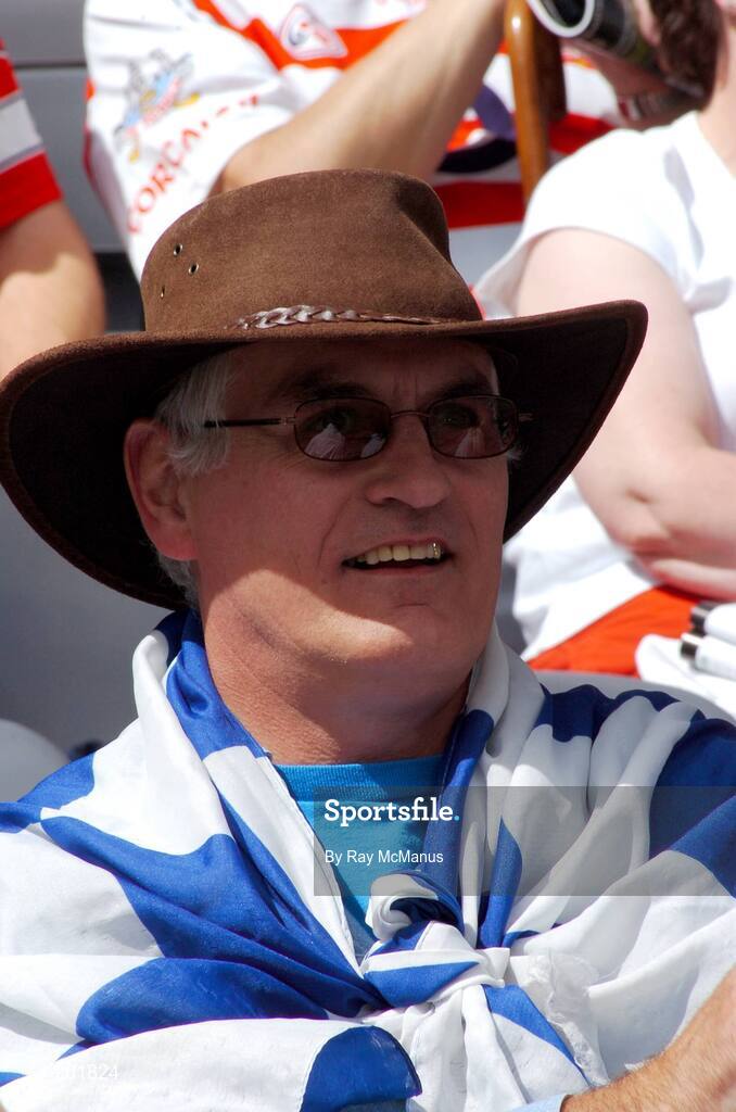 29 July 2007; A Waterford supporter at the game. Guinness All-Ireland Senior Hurling Championship Quarter-Final, Cork v Waterford, Croke Park, Dublin. Picture credit; Ray McManus / SPORTSFILE