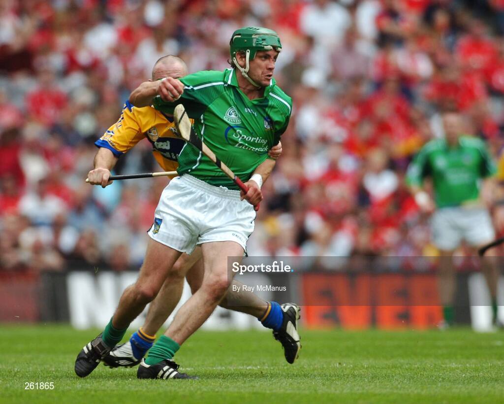 29 July 2007; Mike O'Brien, Limerick. Guinness All-Ireland Senior Hurling Championship Quarter-Final, Clare v Limerick, Croke Park, Dublin. Picture credit; Ray McManus / SPORTSFILE