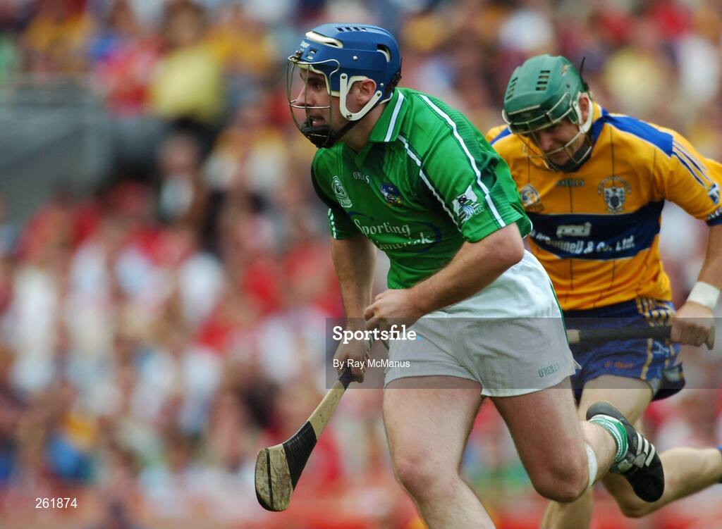 29 July 2007; Damien Reale, Limerick. Guinness All-Ireland Senior Hurling Championship Quarter-Final, Clare v Limerick, Croke Park, Dublin. Picture credit; Ray McManus / SPORTSFILE
