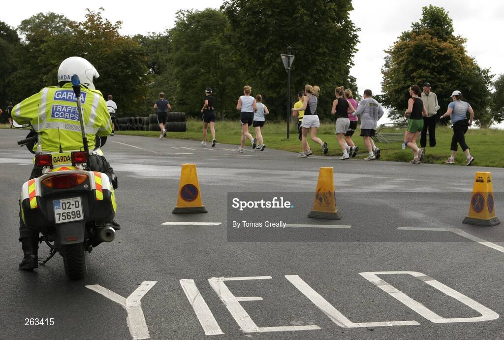 18 August 2007; A general view of competitors in action during the adidas Frank Duffy 10 mile race. Pheonix Park, Dublin. Picture credit; Tomas Greally / SPORTSFILE