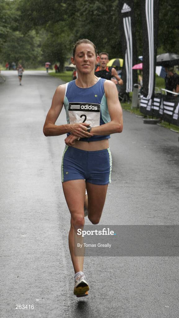 18 August 2007; Rosemary Ryan, Bilboa A.C., Limerick, in action during the adidas Frank Duffy 10 mile race. Pheonix Park, Dublin. Picture credit; Tomas Greally / SPORTSFILE