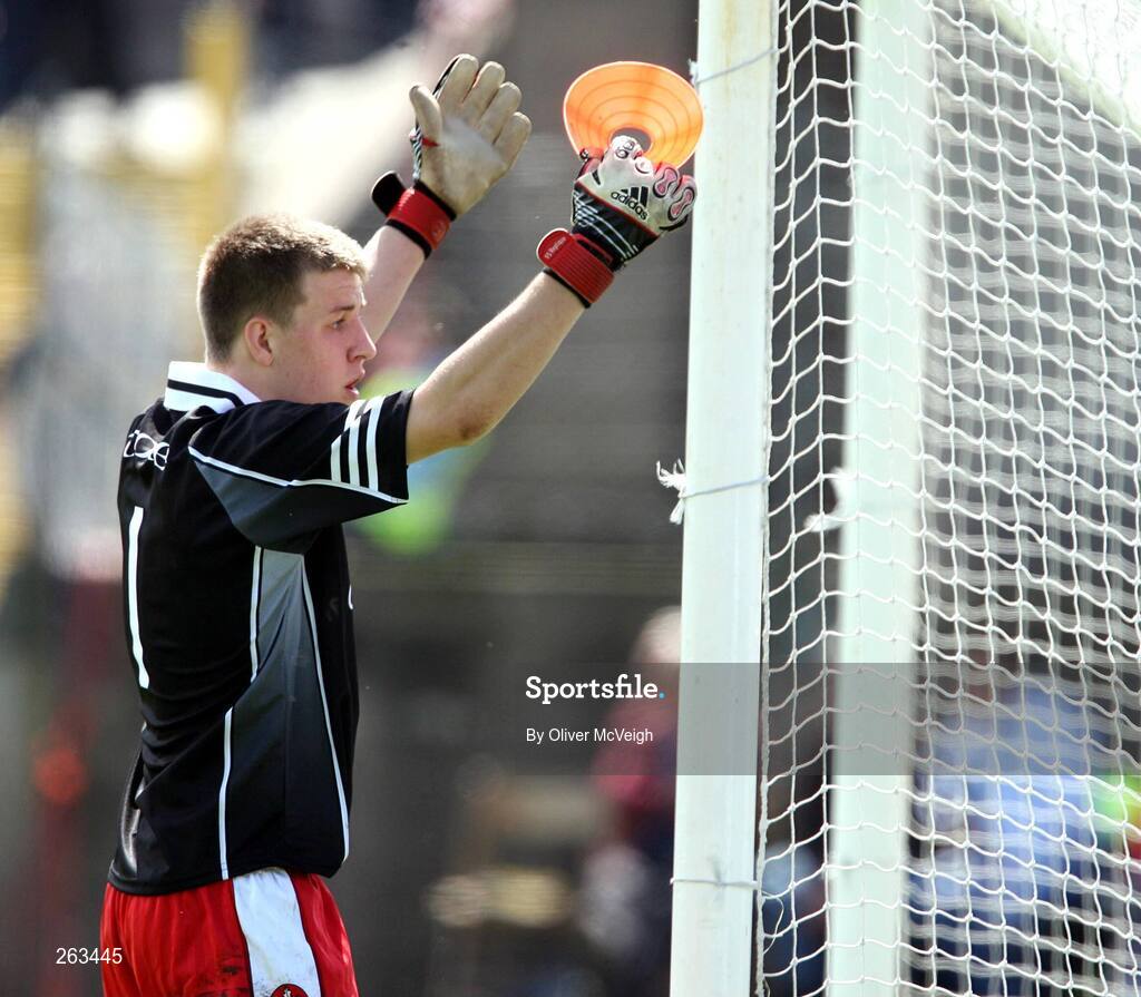 15 July 2007; Andrew Warnock, Derry. ESB Ulster Minor Football Championship Final - Derry v Tyrone, St Tighearnach's Park, Clones, Co Monaghan. Picture credit: Oliver McVeigh / SPORTSFILE