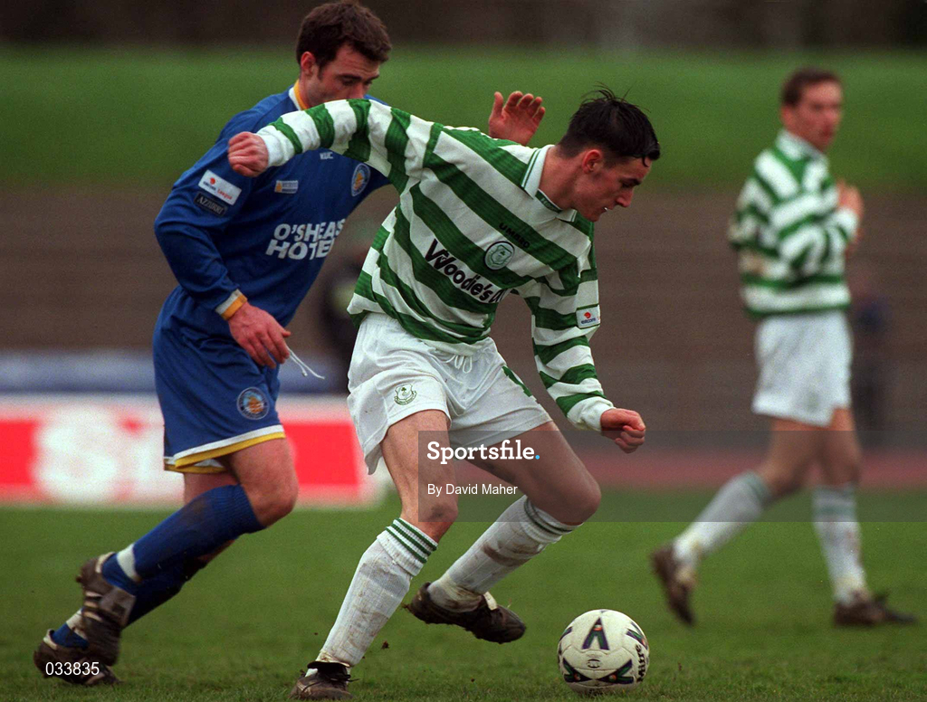 27 February 2000; Anthony Steward of Shamrock Rovers during the Eircom League Premier Division match between Shamrock Rovers and Waterford United at Morton Stadium in Dublin. Photo by David Maher/Sportsfile