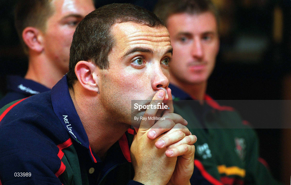 2 September 1999; London Irish captain Conor O'Shea at an announcement that Aer Lingus will be the club's new sponsor. The Stoop, London. Photo by Ray McManus/Sportsfile