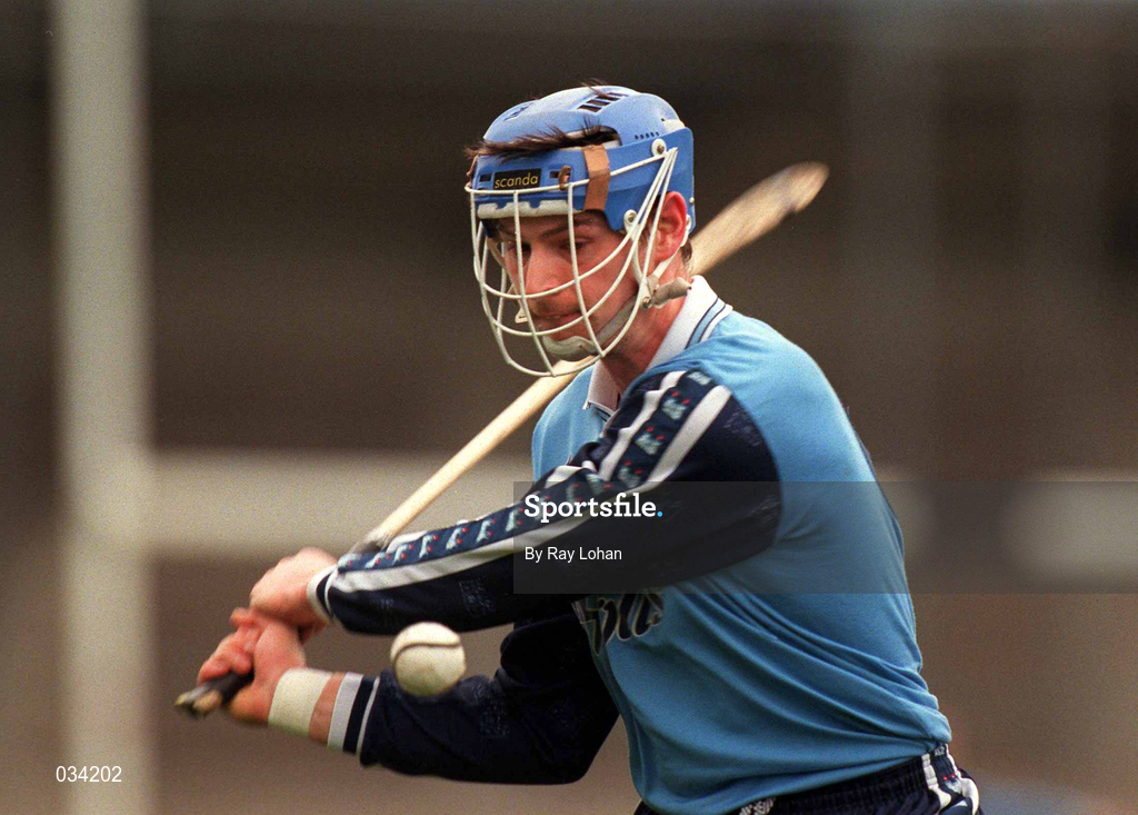 27 February 2000; Stephen Perkins of Dublin during the Allianz National Hurling League Division 1A Round 2 match between Dublin and Kerry at Parnell Park in Dublin. Photo by Ray Lohan/Sportsfile