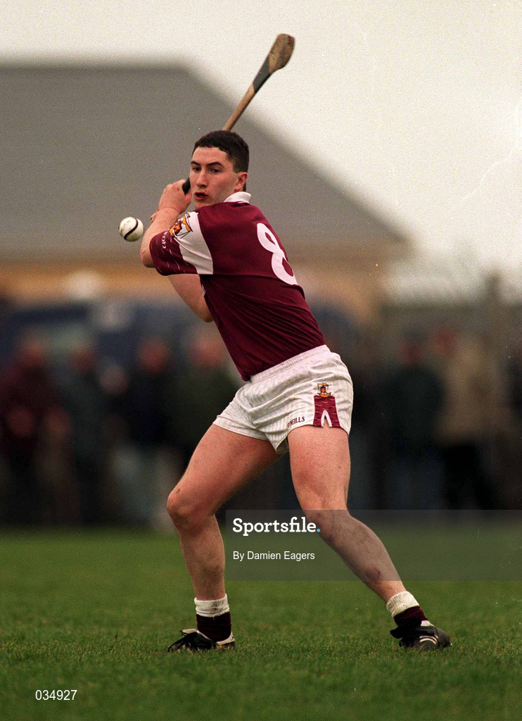 27 February 2000; Padraig Walsh of Galway during the Allianz National Hurling League Division 1A Round 2 match between Clare and Galway at Hennessy Park in Miltown Malbay, Clare. Photo by Damien Eagers/Sportsfile